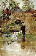 GAINSBOROUGH, Thomas The watermill oil painting artist